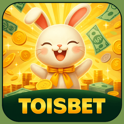 Imagem promocional da TOISBET mostrando a plataforma e suas vantagens